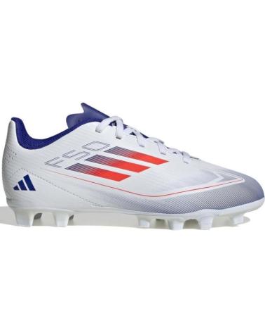 Sneaker ADIDAS  für Damen und Mädchen und Junge ZAPATILLAS F50 CLUB FXG J BLANCO ROJO IF1382 BOTA FUTBO  AZUL