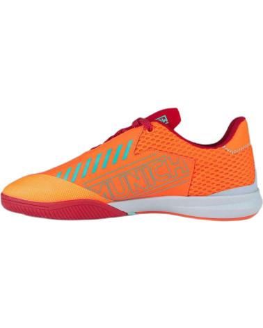 Zapatillas deporte MUNICH  pour Homme ZAPATILLAS RONDO 08 BLANCO ROJO FUTBOL SALA 4770008  NARANJA