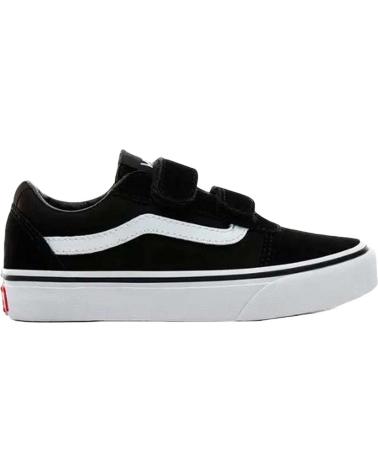 Deportivas VANS OFF THE WALL  de Niña y Niño DEPORTIVOS VANS YT WARD V SUEDE -BLANCO VN0A4BUDIJU1  NEGRO