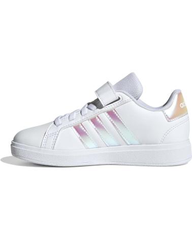 Zapatos de Niña y Niño ADIDAS ZAPATILLAS GRAND COURT 2 0 PARA NINOS UNISEX EN COLOR BLANCO BLANCO