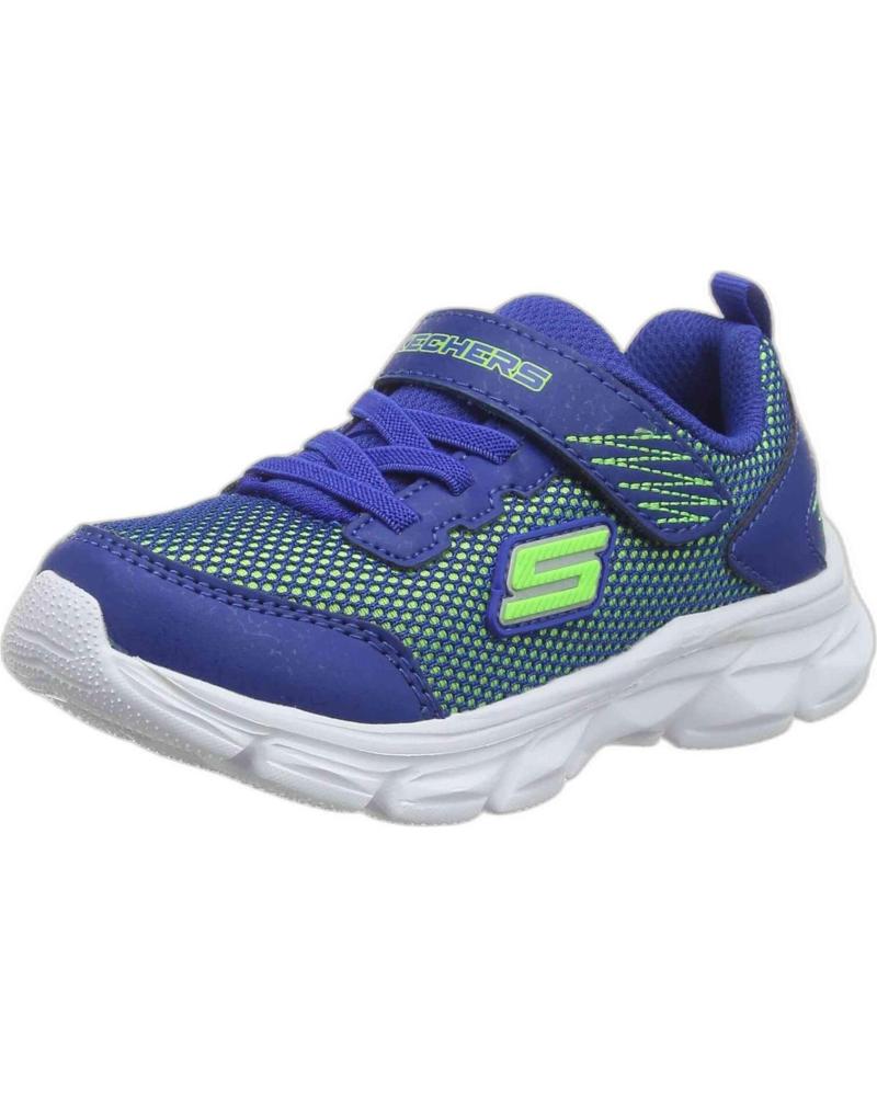 Sportivo per Bambina e Bambino SKECHERS ZAPATILLAS ADVANCE-INTEGRID 95022N-BLLM AZUL