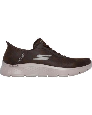 SKECHERS SLIP-INS GO WALK FLEX - SMOOTH MOTION 216326 BRN VARIOS COLORES