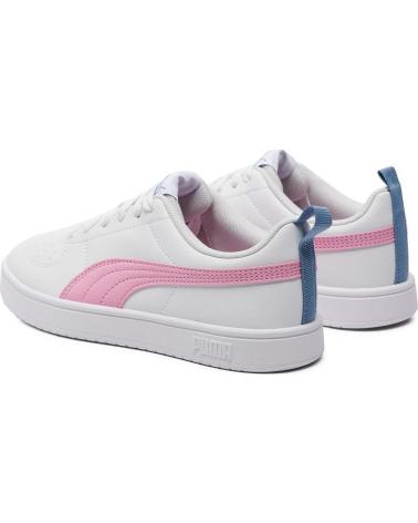 Sapatilhas PUMA  de Mulher RICKIE JR 384311-28 ROSA  BLANCO