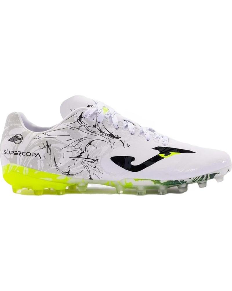 Man Zapatillas deporte JOMA BOTAS DE FUTBOL SUPERCOPA UEFA PARA HOMBRE EN COLOR BLANCO BLANCO