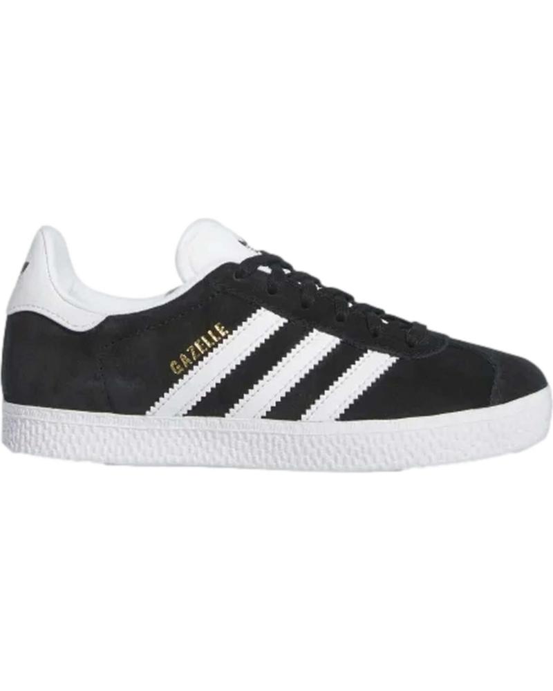 Zapatos ADIDAS  de Niña y Niño ZAPATILLAS GAZELLE PARA NINOS UNISEX EN COLOR  NEGRO