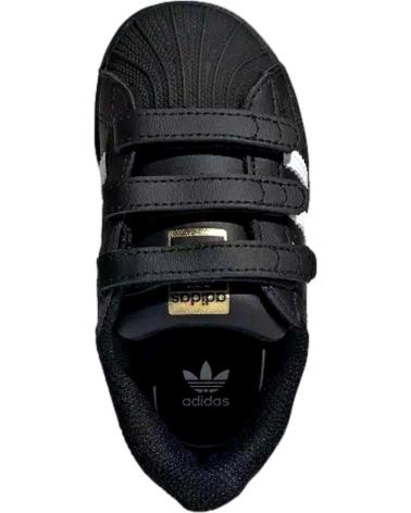 Deportivas ADIDAS  de Niña y Niño ZAPATILLAS BEBE SUPERSTAR NEGRO  CBLACK-FTWWHT