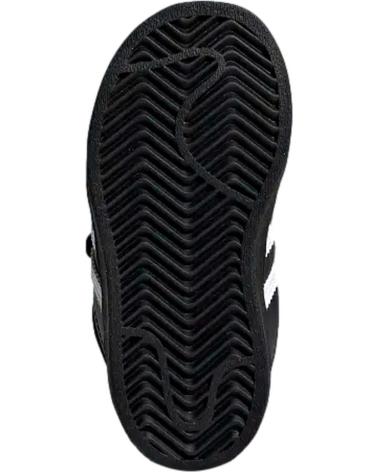 Deportivas ADIDAS  de Niña y Niño ZAPATILLAS BEBE SUPERSTAR NEGRO  CBLACK-FTWWHT