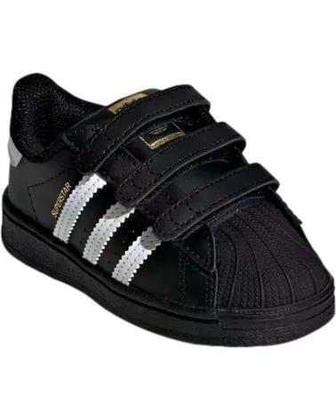 Deportivas ADIDAS  de Niña y Niño ZAPATILLAS BEBE SUPERSTAR NEGRO  CBLACK-FTWWHT