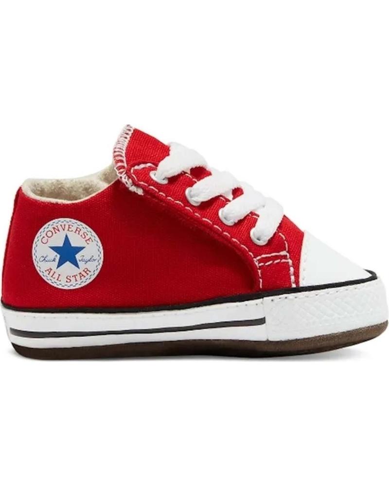 Bebé CONVERSE  de Niña y Niño ZAPATILLAS CHUCK TAYLOR ALL STAR CRIBSTER PARA BEBE EN COLOR  ROJO