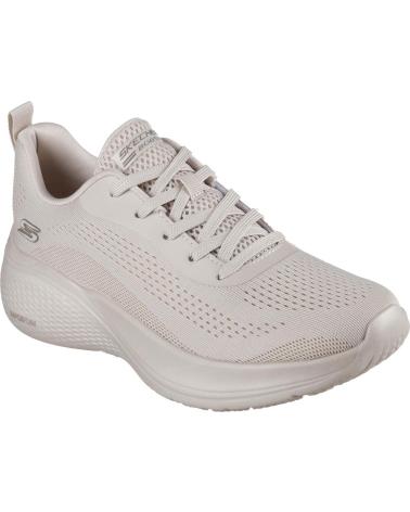 SKECHERS ZAPATILLAS EN PARA MUJER BEIGE