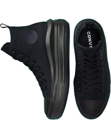 CONVERSE ZAPATILLAS CHUCK TAYLOR ALL STAR MOVE PARA NINOS UNISEX EN C NEGRO