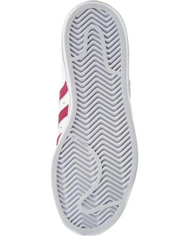 Sportivo per Donna e Bambina e Bambino ADIDAS ZAPATILLAS SUPERSTAR PARA NINOS UNISEX EN COLOR BLANCO