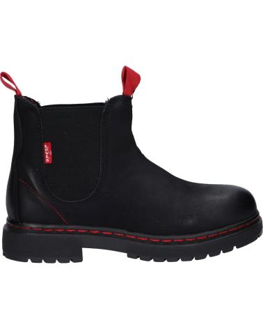 girl and boy Mid boots LEVIS VPHI0024S OHIO  0003 BLACK
