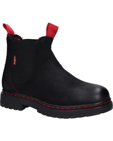 girl and boy Mid boots LEVIS VPHI0024S OHIO  0003 BLACK