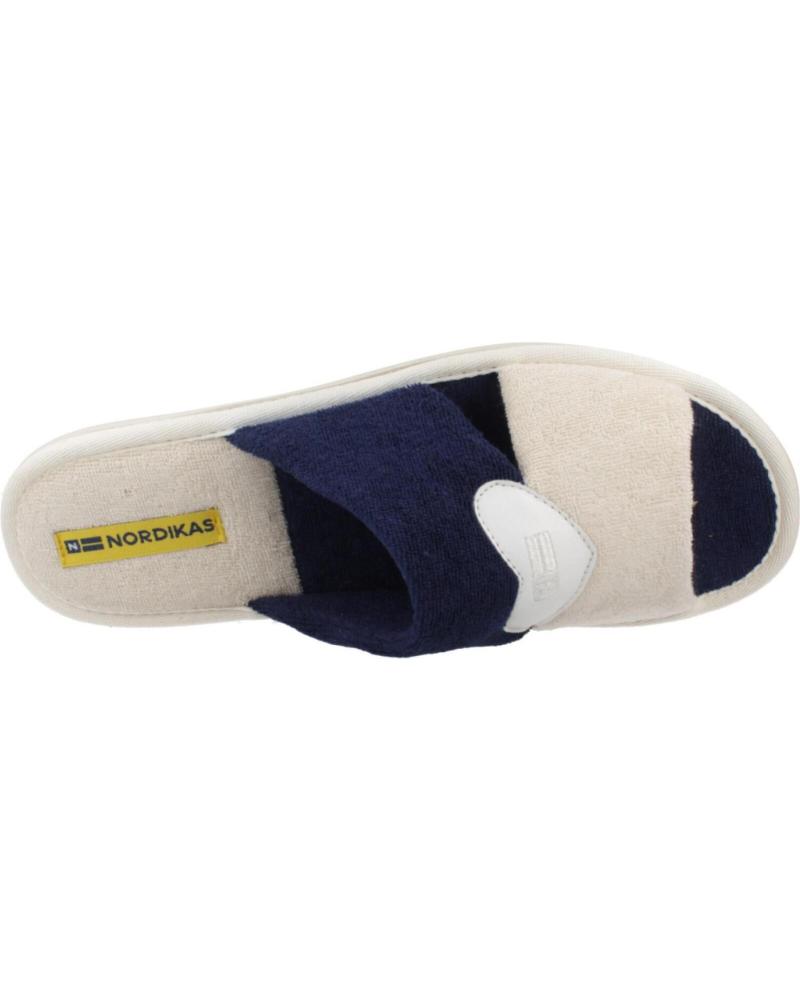 NORDIKAS Pantofole Da Casa Donna TOP LINE TEQUILA - Viola, Suola Gomma Antiscivolo, Soletta Memory Foam 10mm, Made In Spain