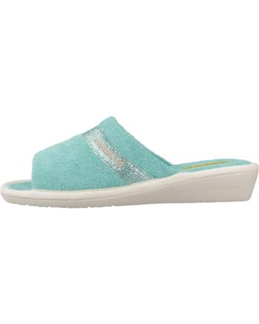 Calzado de casa NORDIKAS  de Mujer ZAPATILLAS HOGAR MUJER MODELO 1928 COLOR   VERDE