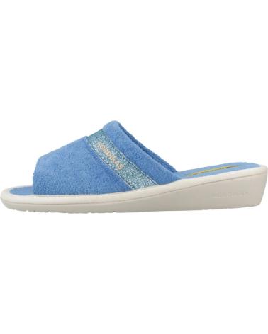Calzado de casa NORDIKAS  de Mujer ZAPATILLAS HOGAR MUJER MODELO 1928 COLOR AZUL  ZAFIRO