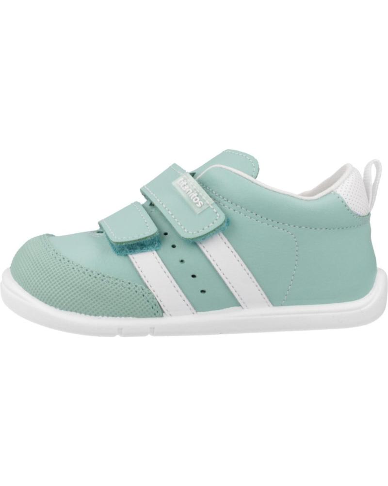 Sportif pour Garçon TITANITOS ZAPATILLAS DE DEPORTE VERDE Y BLANCO