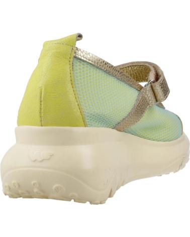 Ballerinas für Damen WONDERS BAILARINAS MUJER MODELO A4003 COLOR AMARILLO PLTN