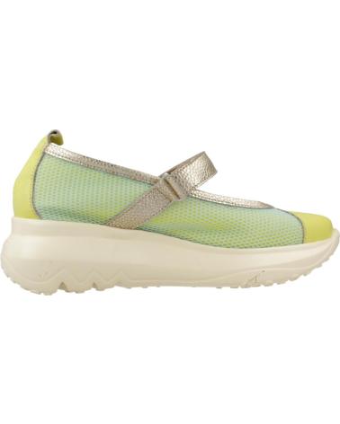 Ballerinas für Damen WONDERS BAILARINAS MUJER MODELO A4003 COLOR AMARILLO PLTN