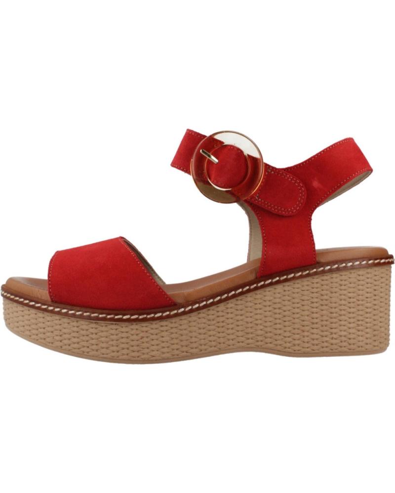 Sandalias DORKING  de Mujer SANDALIAS MUJER MODELO D9450 CA COLOR  ROJO