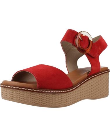 Sandalias DORKING  de Mujer SANDALIAS MUJER MODELO D9450 CA COLOR  ROJO