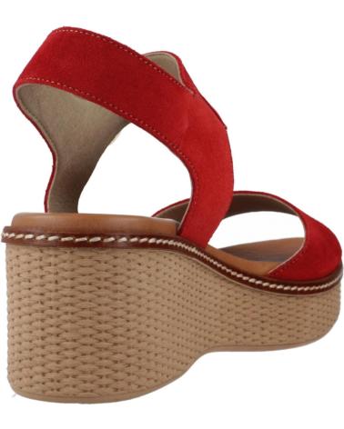 Sandalias DORKING  de Mujer SANDALIAS MUJER MODELO D9450 CA COLOR  ROJO