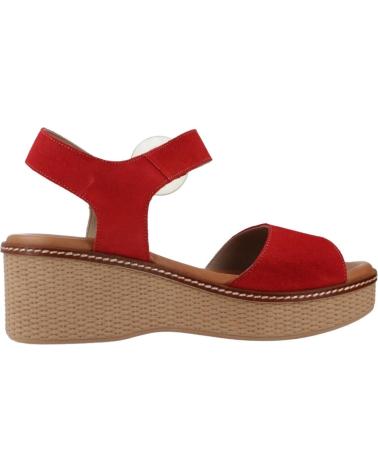 Sandalias DORKING  de Mujer SANDALIAS MUJER MODELO D9450 CA COLOR  ROJO