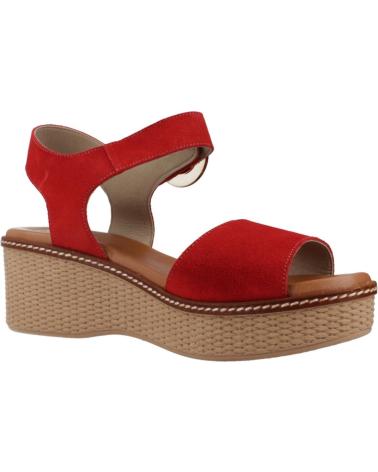 Sandalias DORKING  de Mujer SANDALIAS MUJER MODELO D9450 CA COLOR  ROJO