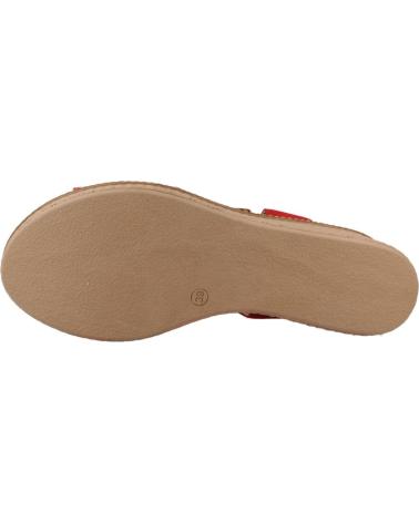 Sandalias DORKING  de Mujer SANDALIAS MUJER MODELO D9450 CA COLOR  ROJO