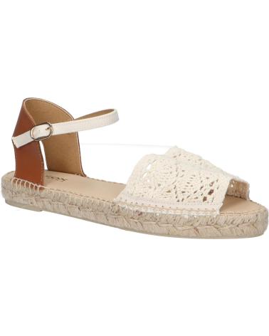 Woman Sandals GEOX D45V0C 0DS43 D LAMPEDUSA  C5225 SAND-COGNAC