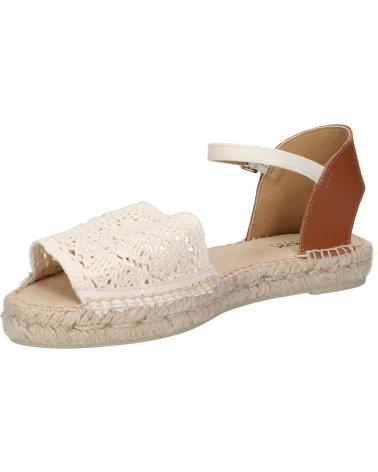 Woman Sandals GEOX D45V0C 0DS43 D LAMPEDUSA  C5225 SAND-COGNAC