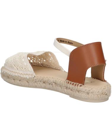 Woman Sandals GEOX D45V0C 0DS43 D LAMPEDUSA  C5225 SAND-COGNAC