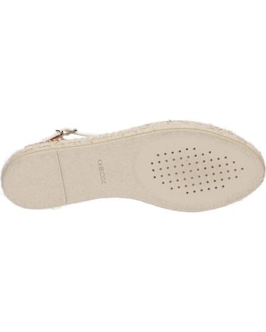 Woman Sandals GEOX D45V0C 0DS43 D LAMPEDUSA  C5225 SAND-COGNAC