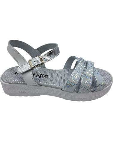 Sandalias DEMAX  de Niña SANDALIA NINA PIEL  BLANCO