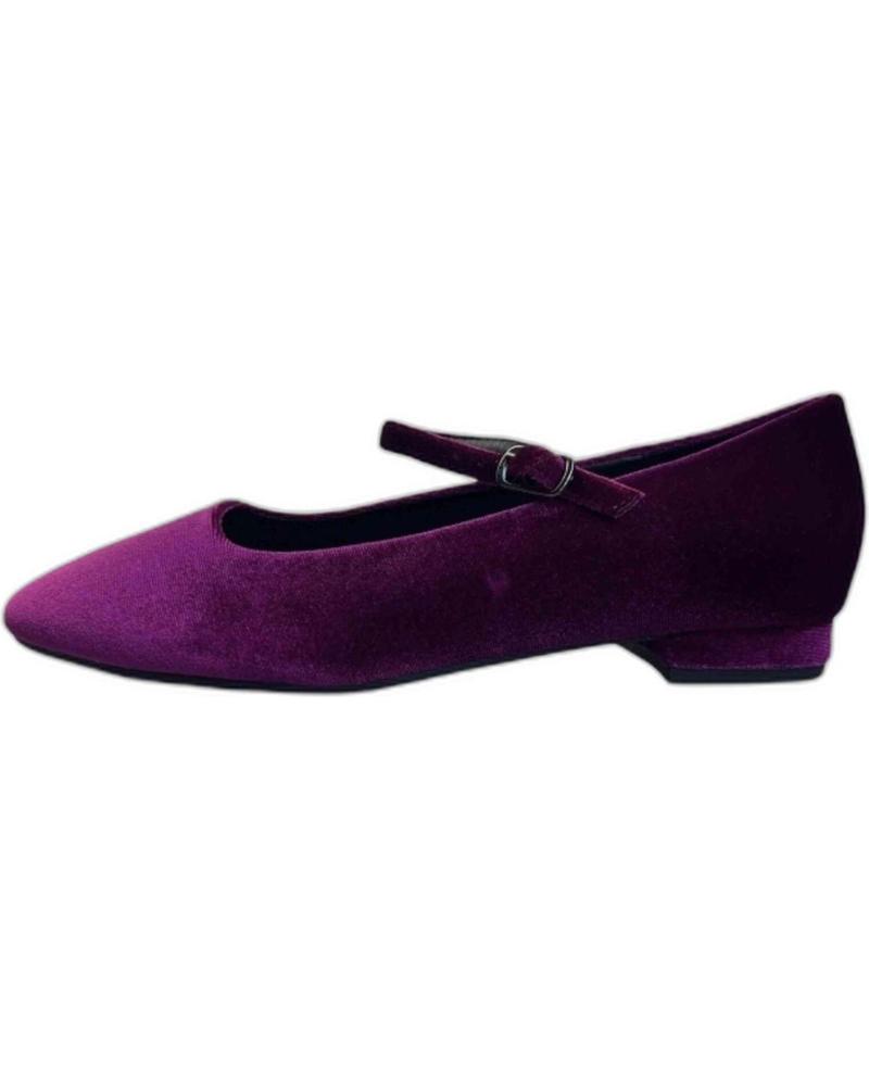 Bailarinas AZAREY  per Donna 459H585 BAILARINA FLEXIBLEEN TERCIOPELO  BUGANVILLA