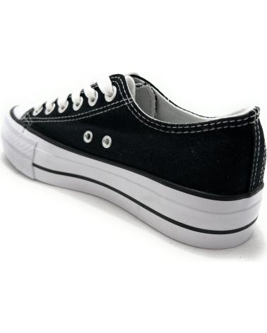 Zapatillas deporte CHIC VISION  pour Femme LONAS PUNTERA DOBLE PISO CORDON  NEGRO