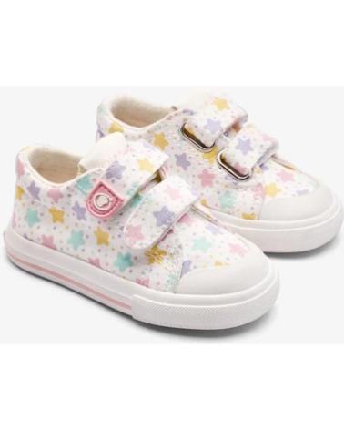 Sapatos CONGUITOS  de Menina ZAPATILLA RESPETUOSA DE LONA CON VELCROS PARA NIN  MULTI