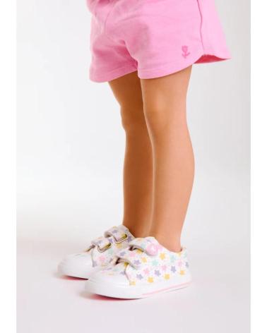 Sapatos CONGUITOS  de Menina ZAPATILLA RESPETUOSA DE LONA CON VELCROS PARA NIN  MULTI