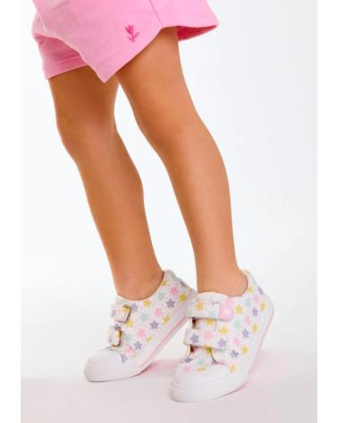 Sapatos CONGUITOS  de Menina ZAPATILLA RESPETUOSA DE LONA CON VELCROS PARA NIN  MULTI