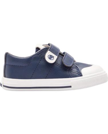 Schuhe CONGUITOS  für Junge ZAPATILLA RESPETUOSA DE LONA CON VELCROS TESH5000  NAVY