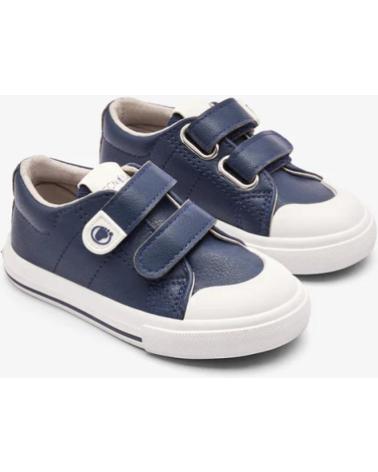 Schuhe CONGUITOS  für Junge ZAPATILLA RESPETUOSA DE LONA CON VELCROS TESH5000  NAVY