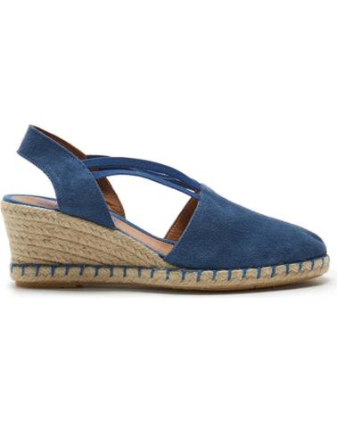 Sandalias VERBENAS  de Mujer CUNAS DE ESPARTO MAIKA MUJER  AZUL