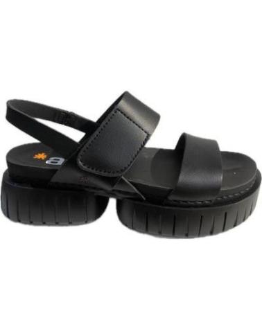 Sandalias ART  de Mujer SANDALIA PLATAFORMA 1881  BLACK