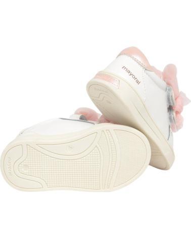 Sportivo MAYORAL  per Bambina ZAPATILLAS DEPORTE 41618 DEPORTIVA LAZOS  BLANCO