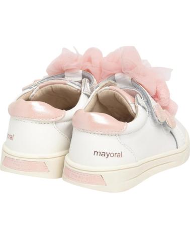 Sportivo MAYORAL  per Bambina ZAPATILLAS DEPORTE 41618 DEPORTIVA LAZOS  BLANCO
