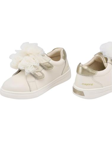 Sportivo MAYORAL  per Bambina ZAPATILLAS DEPORTE 43618 DEPORTIVA LAZOS  BEIGE