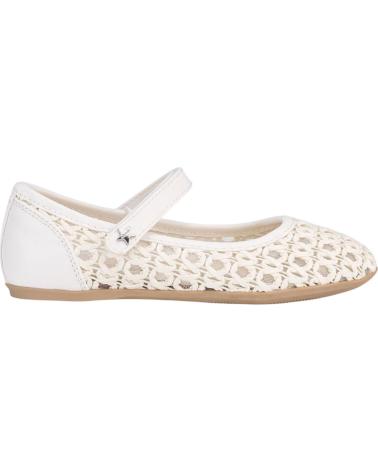 Sapatos MAYORAL  de Mulher e Menina BAILARINAS 45621 MERCEDITA CALADA  BLANCO