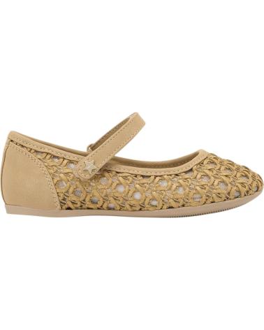 Sapatos MAYORAL  de Mulher e Menina BAILARINAS 45621 MERCEDITA CALADA  BEIGE