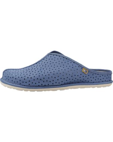 Zuecos NORDIKAS  de Hombre ZAPATILLAS HOGAR HOMBRE MODELO 1945 MICRO COLOR AZUL  DENIM